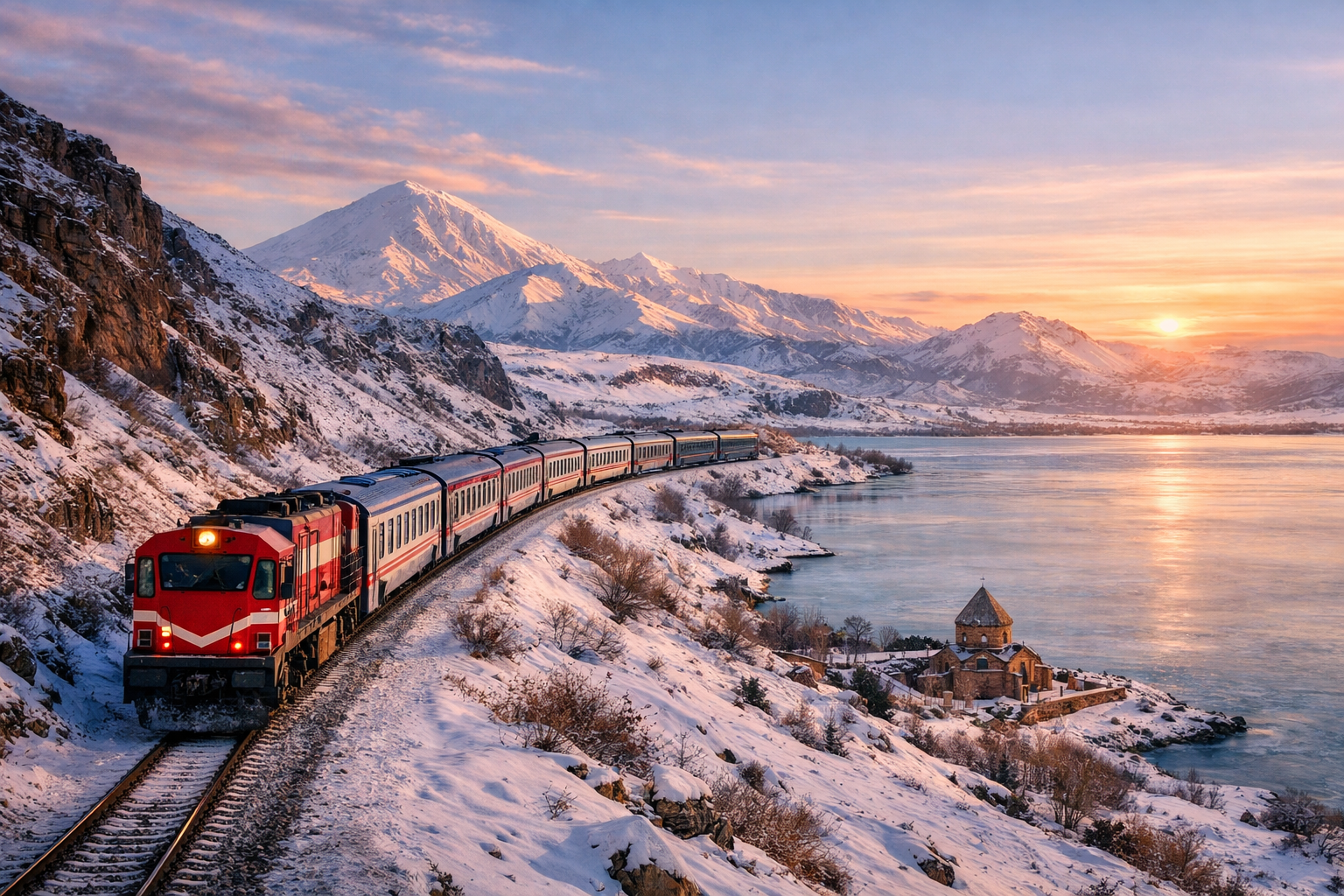 Yataklı Tren ile Van – Kars – Erzurum Turu