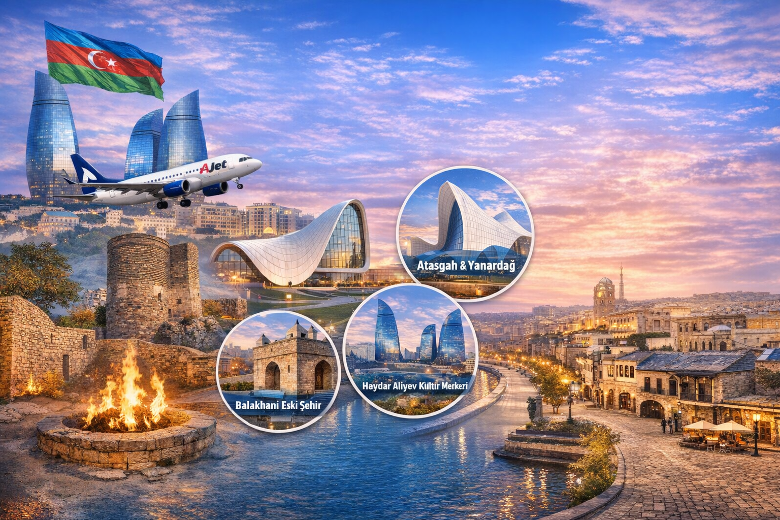 Azerbaycan Bakü Turu